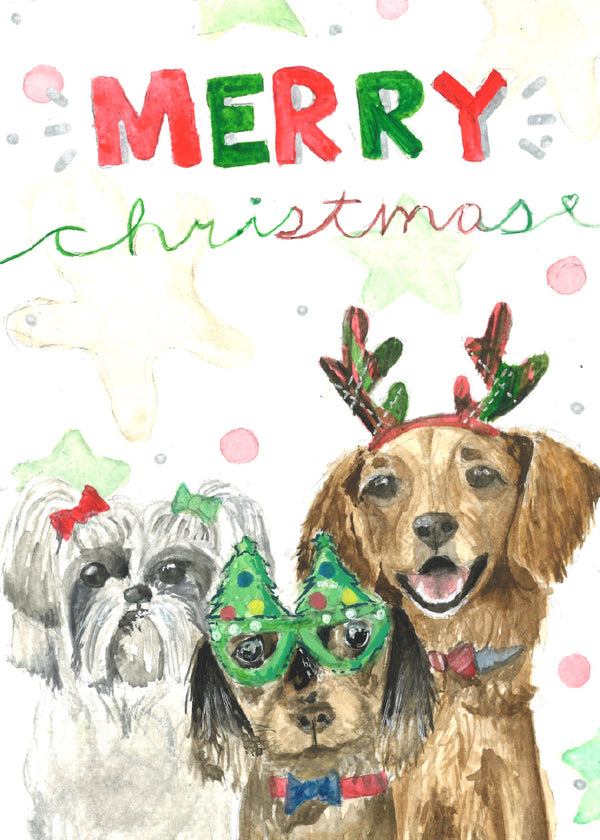 Merry Christmas Doggies