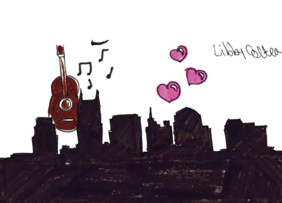 Friendship Nashville Skyline Card