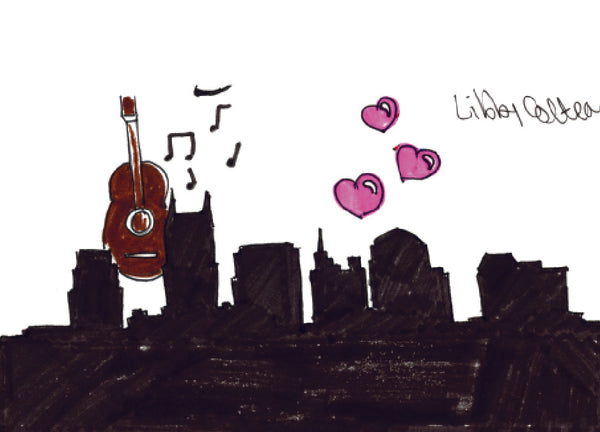 Friendship Nashville Skyline Card